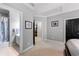 Hallway with three doors and views of the bathroom, bedroom, and bonus room at 1255 Beech Haven Ne Rd, Atlanta, GA 30324