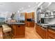 Gourmet kitchen with granite countertops, stainless appliances, and a breakfast bar at 1255 Beech Haven Ne Rd, Atlanta, GA 30324
