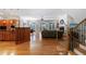 Open-concept living space includes a modern kitchen, dining area, and comfortable living room at 1255 Beech Haven Ne Rd, Atlanta, GA 30324