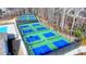 Aerial view of new community pickleball courts for active lifestyle at 2505 Whistler Way Ne, Lawrenceville, GA 30043