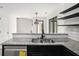 Modern kitchen with granite countertops, stainless steel appliances, and white subway tile backsplash at 267 Rocky Point Rd, Covington, GA 30014