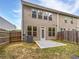 Backyard featuring a small patio and views of the home at 44 Trailview Ln # 78, Hiram, GA 30141