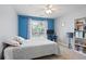 Serene bedroom with natural light and carpeting at 174 Saint Georges Ct, Suwanee, GA 30024