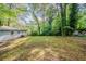 Spacious backyard surrounded by tall trees, offering privacy at 3731 Adkins Nw Rd, Atlanta, GA 30331