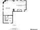 A detailed layout of the first floor, showcasing living room, kitchen, and dining areas at 4230 Old Cherokee St, Acworth, GA 30101