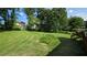 Expansive backyard features lush green lawn with room for outdoor activities at 4905 Puritan Dr, Sugar Hill, GA 30518