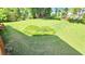 Large backyard with healthy green lawn and lush landscaping, ideal for outdoor enjoyment and relaxation at 4905 Puritan Dr, Sugar Hill, GA 30518
