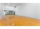 Indoor squash court with hardwood floors, high ceilings, and ample space for a great workout at 1280 W Peachtree Nw St # 1013, Atlanta, GA 30309