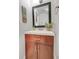 Bathroom with stylish vanity, mirror, and decor at 1380 Heritage Glen Dr, Marietta, GA 30068