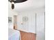 Bedroom boasting hardwood floors, a ceiling fan, and closet space at 1380 Heritage Glen Dr, Marietta, GA 30068