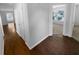 Hallway features wood floor at 2586 Gristhaven Ln, Buford, GA 30519