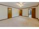 Bedroom with neutral walls, carpet, and classic trim at 3809 Cotswold Sw Dr, Lilburn, GA 30047