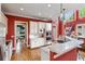 Beautiful kitchen featuring white cabinets, stainless steel appliances and granite countertops at 963 Manor Parc Dr, Decatur, GA 30033