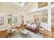 Bright open concept living room with hardwood floors and natural light at 963 Manor Parc Dr, Decatur, GA 30033