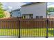 Backyard with a privacy fence at 4183 May Apple Ln, Atlanta, GA 30349