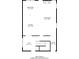 First floor plan featuring kitchen, dining area, living room, hall and foyer at 4183 May Apple Ln, Atlanta, GA 30349