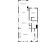 Detailed first floor plan showcasing the layout of the home at 140 Racine Sw St, Atlanta, GA 30314