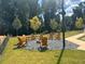 Outdoor fire pit area with seating, perfect for gatherings at 162 Bluffington Way, Marietta, GA 30066