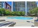 Enjoy the community pool with sun loungers for relaxation at 950 W Peachtree Nw St # 911, Atlanta, GA 30309