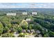 Aerial view of the home's location with proximity to Newtown Park, Publix, Kroger, and Atlanta in Johns Creek, Georgia at 10350 Alvin Rd, Johns Creek, GA 30022