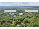 Aerial view of home near Haynes Bridge Middle School and New Prospect Elementary School in Johns Creek, GA at 10350 Alvin Rd, Johns Creek, GA 30022