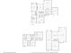 A detailed floor plan of the home's first floor, second floor, and basement at 10350 Alvin Rd, Johns Creek, GA 30022