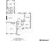 A detailed first floor plan showcasing the layout of the home with kitchen, living, and dining rooms at 260 Roberts Rd, Suwanee, GA 30024
