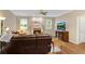 Inviting living room with a fireplace, large windows, and comfortable seating at 260 Roberts Rd, Suwanee, GA 30024