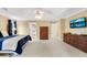 Bright and airy main bedroom with ample storage and natural light at 260 Roberts Rd, Suwanee, GA 30024