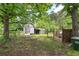 The backyard features a shed and other storage buildings needing repair at 1095 Dallas Nebo Rd, Dallas, GA 30157