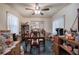 This formal dining room has space for dining table and display shelves at 1095 Dallas Nebo Rd, Dallas, GA 30157
