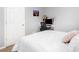 Cozy bedroom featuring soft carpet and a comfortable bed with lots of pillows at 3514 Ethridge Nw Ln, Kennesaw, GA 30144