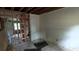 Bedroom construction in progress, showing bare walls, new partition framing, and a doorway entrance at 1285 North Nw Ave, Atlanta, GA 30318