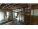 Renovation project reveals an interior framing, and potential transformation at 1285 North Nw Ave, Atlanta, GA 30318