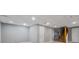 Basement space featuring tile flooring and staircase leading to upper level at 3222 Bay View Dr, Jonesboro, GA 30236