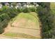Community recreation field surrounded by trees and fencing at 6317 Benbrooke Overlook Nw, Acworth, GA 30101