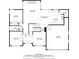 View of the floorplan showcasing the layout of the living room, kitchen, bedroom, and other spaces at 6317 Benbrooke Overlook Nw, Acworth, GA 30101