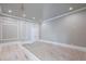 Spacious, unfinished room featuring trim work, recessed lighting and neutral colors at 2837 Darlington Run, Duluth, GA 30097