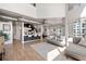 Spacious open-concept living space featuring a modern kitchen, cozy seating area, and abundant natural light at 260 N. 18Th St # 10326, Atlanta, GA 30363