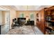 Spacious office with built-in shelving, plenty of light, and room for multiple monitors at 325 N Oakland Cir, Mcdonough, GA 30253