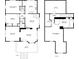 Detailed floor plan showcasing the layout of the home's two floors, including room dimensions at 364 Brooks Ne Ave, Atlanta, GA 30307