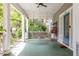 Relaxing covered front porch featuring a swing, offering a cozy outdoor space at 364 Brooks Ne Ave, Atlanta, GA 30307
