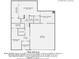 Lower level floor plan includes a wine cellar, garage, and exercise room at 2440 Peachtree Nw Rd # 9, Atlanta, GA 30305