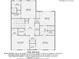 Third floor plan displaying bedroom, sitting room, and bar with a utility area at 2440 Peachtree Nw Rd # 9, Atlanta, GA 30305
