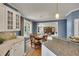 Open kitchen layout with an adjacent breakfast nook for casual dining at 3004 High Vista Walk, Woodstock, GA 30189