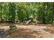 Charming neighborhood playground surrounded by lush greenery, featuring slides, benches, and a safe play area at 3004 High Vista Walk, Woodstock, GA 30189