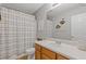 Bathroom showcasing a shower and vanity at 2280 Baker Station Dr, Acworth, GA 30101