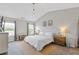 Bedroom featuring natural light, a bed with fresh white linens, and decor at 2280 Baker Station Dr, Acworth, GA 30101