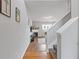 Inviting living room featuring a fireplace, hardwood floors, and staircase at 2280 Baker Station Dr, Acworth, GA 30101