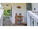 Welcoming front porch with charming decor and a view of the entry door at 287 Diamond Ct, Carrollton, GA 30116